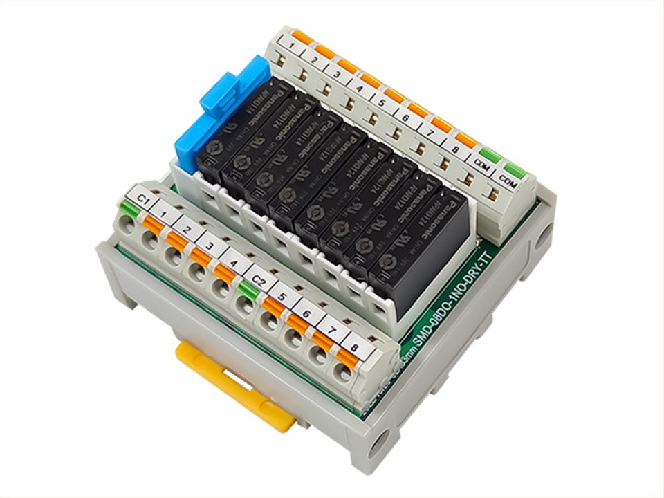 直插式继电器模组(SMD-8DO-1NO-DRY-TT)