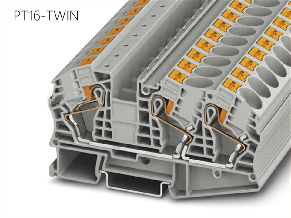世麦德 直插式接线端子 PT16-TWIN