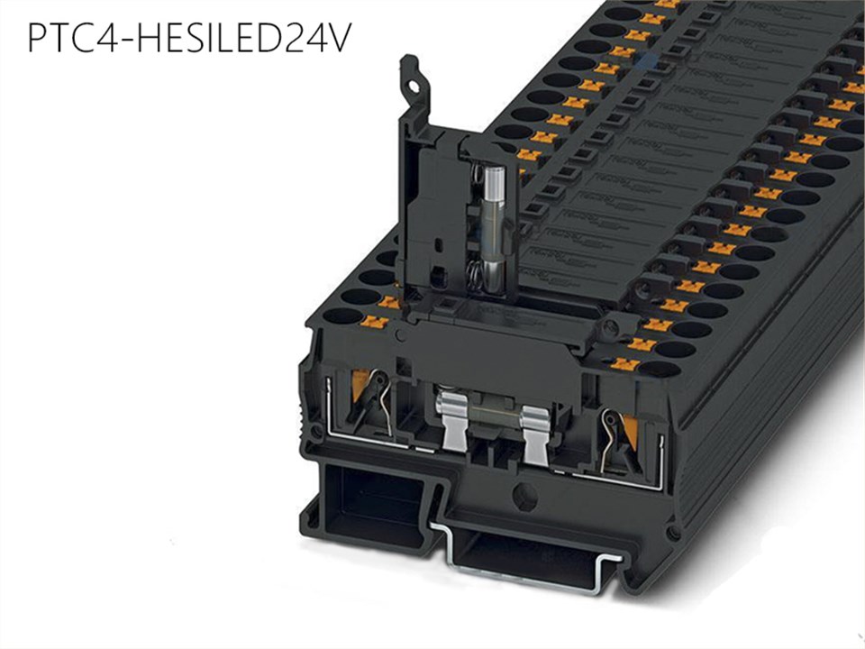 世麦德 保险丝接线端子 PTC4-HESILED24V